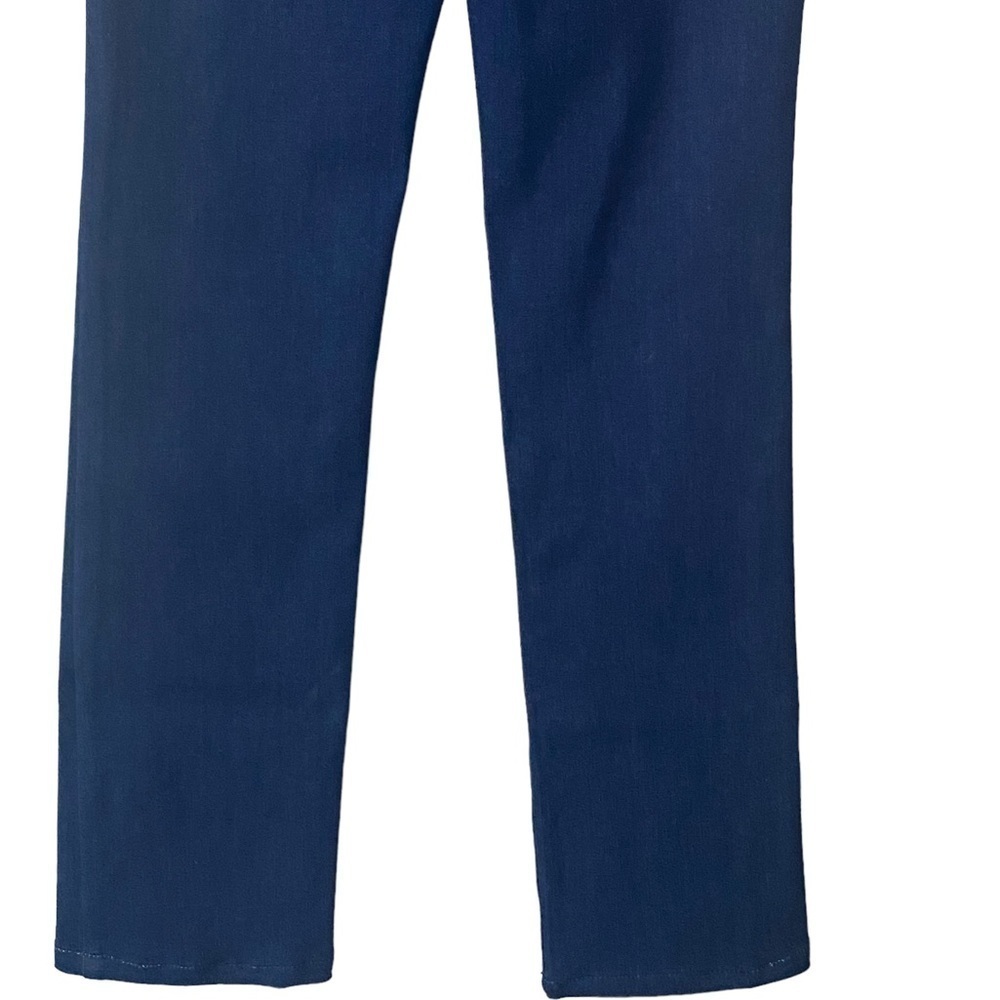 Betabrand Straight Leg Yoga Denim Jean Size M Pull On‎ Stretch Dark Wash - Picture 9 of 11